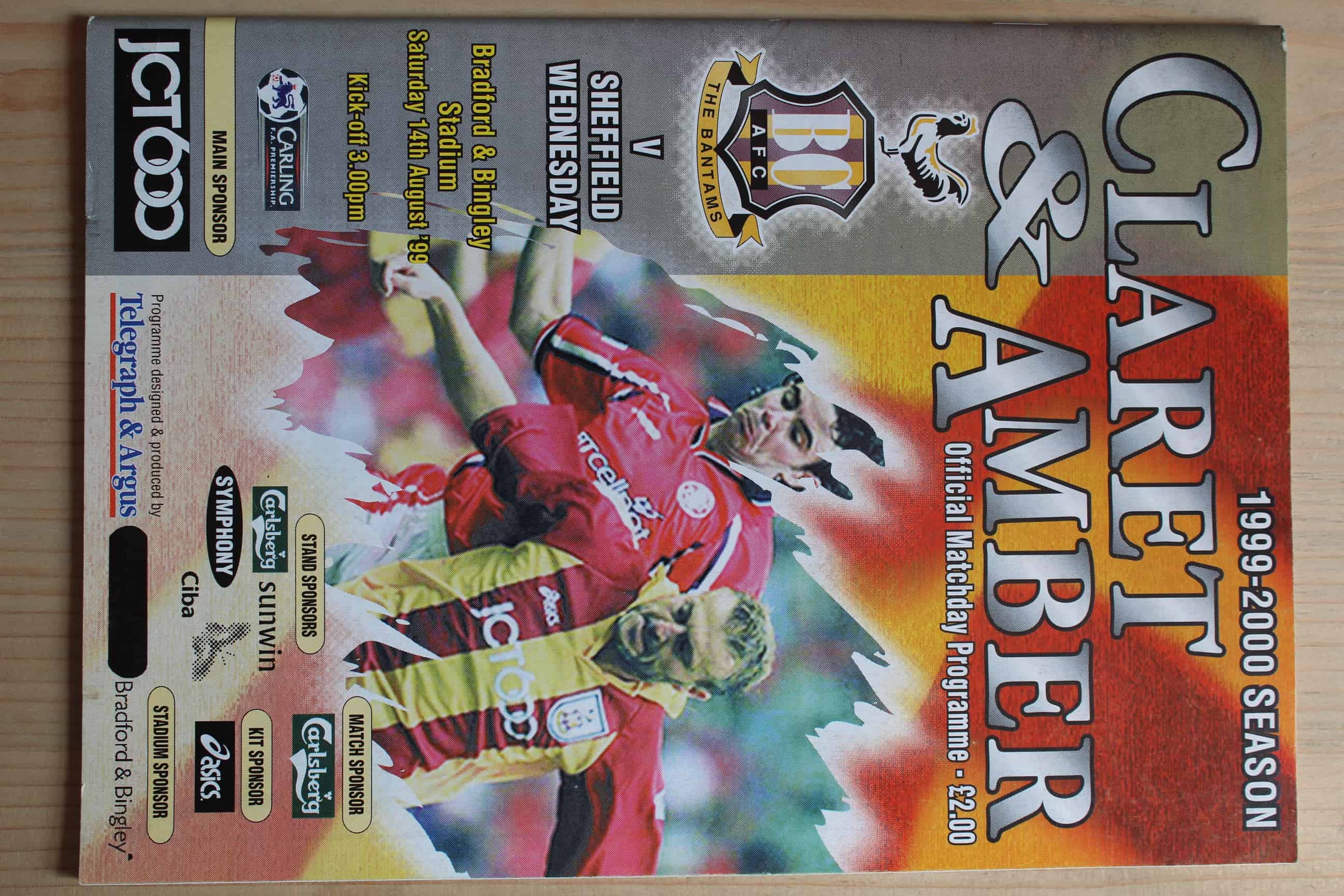 Bradford City FC v Sheffield Wednesday FC 